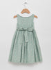 Confiture Dress Clara Button Dress in Green Floral - Trotters Childrenswear