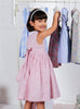 Confiture Dress Clara Button Dress in Pink Ditsy