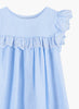 Confiture Dress Embroidered Chambray Dress