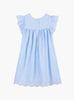 Confiture Dress Embroidered Chambray Dress
