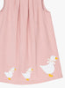 Confiture Dress Jemima Cord Pinafore in Dusty Pink