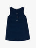 Confiture Dress Jemima Cord Pinafore in Navy