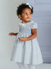 Confiture Dress Little Agatha Willow Smocked Dress in Blue Check