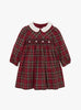 Confiture Dress Little Charlotte Smocked Dress in Red Tartan