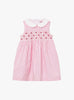 Confiture Dress Little Leonore Smocked Dress in Pink Stripe
