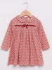 Confiture Dress Little Lucinda Jersey Dress in Red Floral
