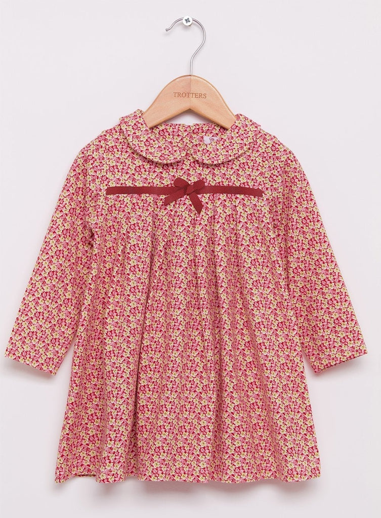 Confiture Dress Little Lucinda Jersey Dress in Red Floral
