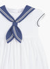 Confiture Dress Little Philippa Sailor Dress in White