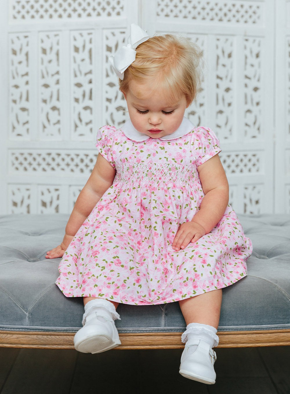 rose toddler dress