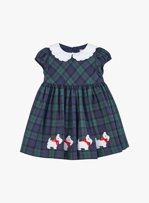 Confiture Dress Little Scottie Tartan Dress