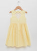 Confiture Dress Valentina Heart Back Dress in Yellow Stripe - Trotters Childrenswear