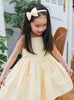 Confiture Dress Valentina Heart Back Dress in Yellow Stripe