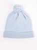 Confiture Hat Little Pom Pom Beanie in Pale Blue - Trotters Childrenswear