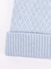 Confiture Hat Little Pom Pom Beanie in Pale Blue - Trotters Childrenswear