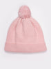 Confiture Hat Little Pom Pom Beanie in Pale Pink