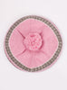 Confiture Hat Natasha Beret in Pink - Trotters Childrenswear