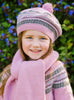 Confiture Hat Natasha Beret in Pink - Trotters Childrenswear