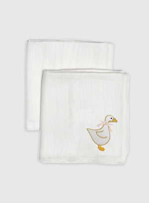 Cotton & Company Personalised Product Jemima Muslins 2 pack