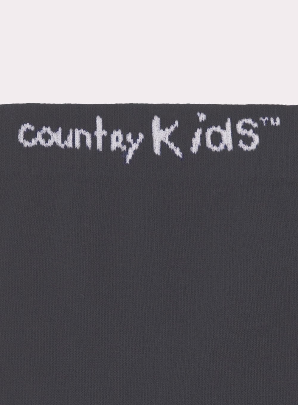 Country Kids Tights Cotton Tights in Charcoal - Trotters Childrenswear