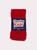 Country Kids Tights Cotton Tights in Red