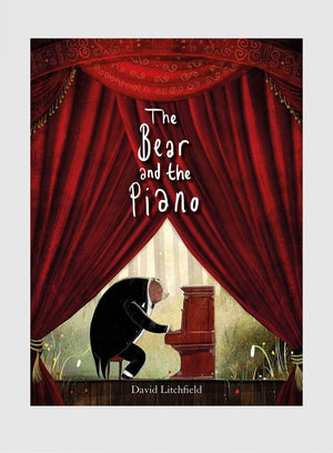 David Litchfield Book The Bear and the Piano Boardbook