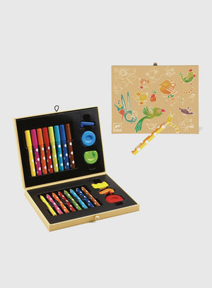 Djeco Toy Box of Colours Art Set - Trotters Childrenswear