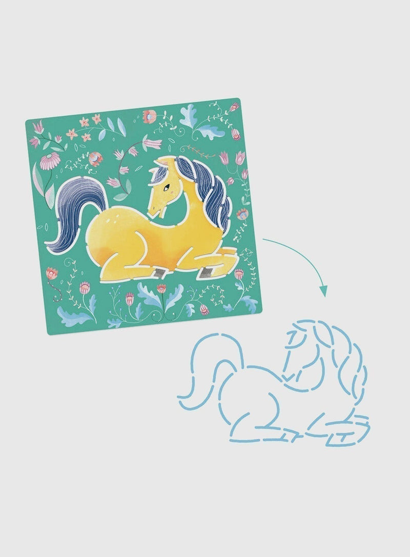 Djeco Toy Djeco Horse Stencils