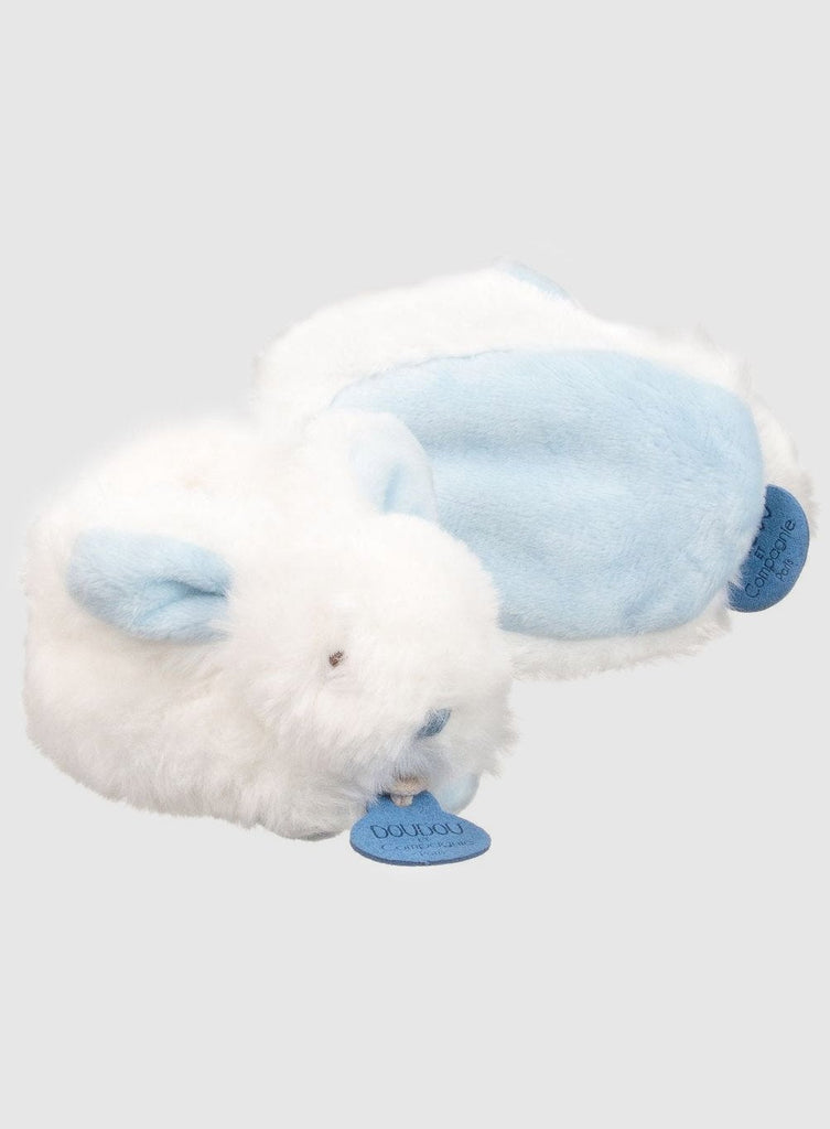 Rabbit Doudou Et Compagnie Slippers Blue Bunny Booties Trotters
