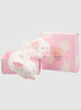 Doudou et Compagnie Booties Little Bunny Booties in Pink