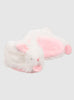 Doudou et Compagnie Booties Little Bunny Booties in Pink - Trotters Childrenswear
