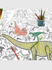 Egg Nogg Poster Colour-In Giant Dinosaur Poster/Tablecloth