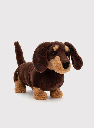 Egmont/ Jellycat Toy Pet Basket with Sausage Dog