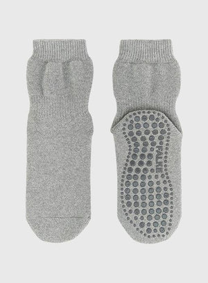 Falke Socks Catspads Slipper Socks in Grey - Trotters Childrenswear