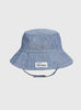 Flap Happy Hat Flap Happy Crusher Hat in Chambray