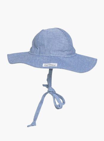 Flap Happy Hat Flap Happy Floppy Hat in Chambray