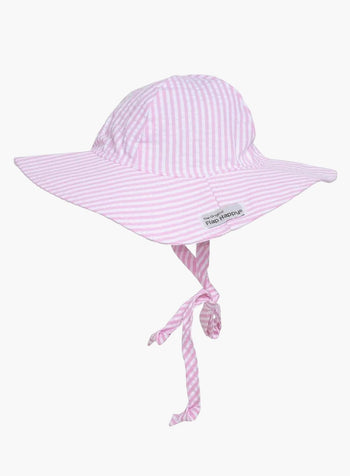 Flap Happy Hat Flap Happy Floppy Hat in Pink Stripe