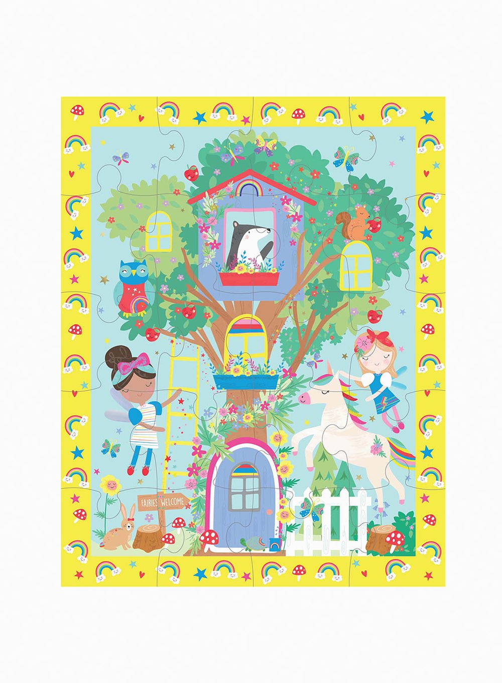 Floss & Rock Puzzle Floss & Rock Magnetic Rainbow Fairy Set