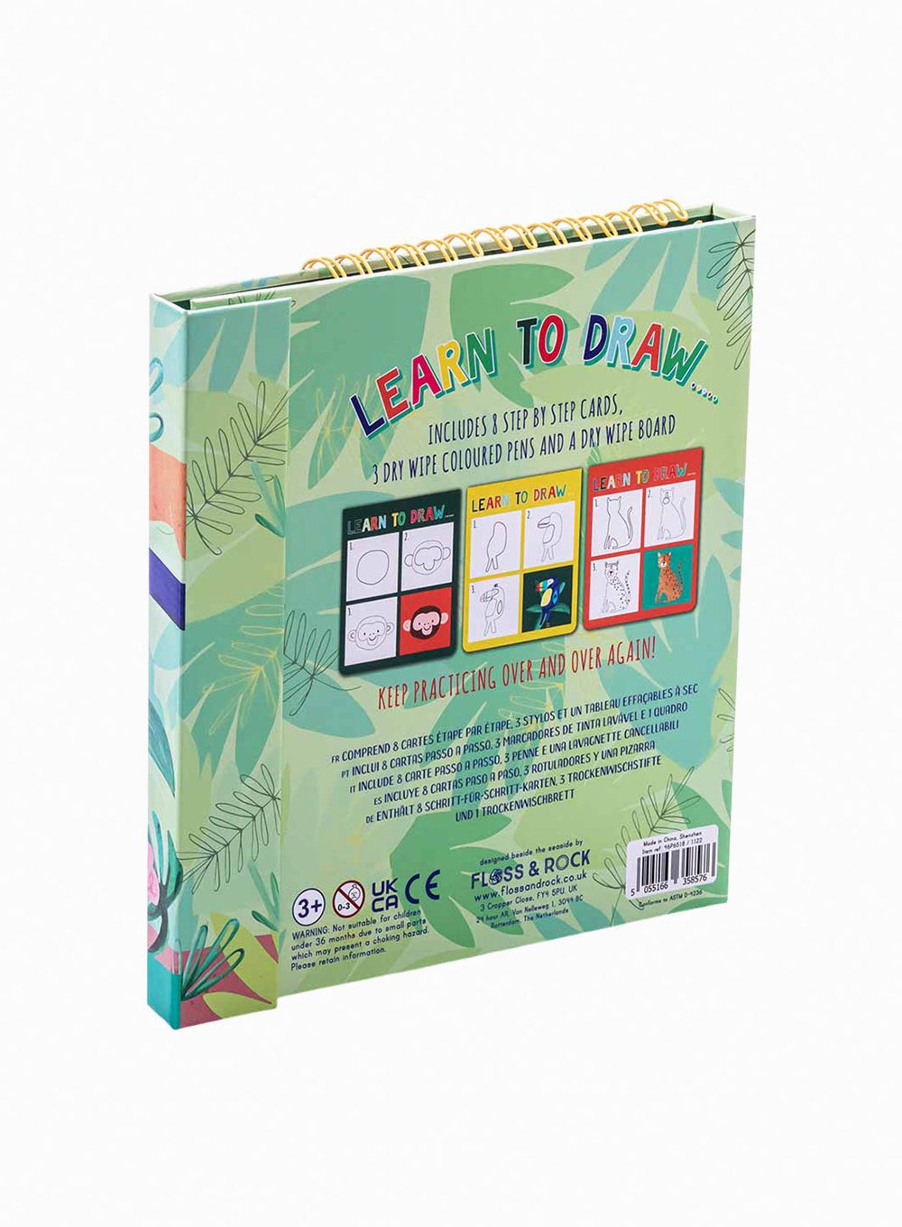 Floss & Rock Toy Floss & Rock Jungle Learn to Draw