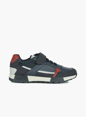 Geox Trainers Geox Alfier Trainers in Navy/Red