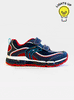 Geox Trainers Geox Android Light-Up Trainers in Red/Blue