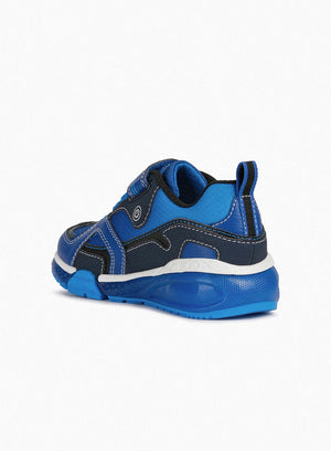 Geox Trainers Geox Bayonyc Light-Up Trainers in Royal Blue
