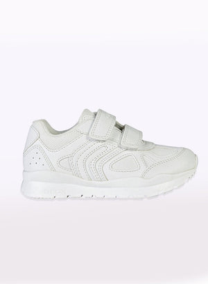 Geox Trainers Geox Jr Pavel Trainers in White