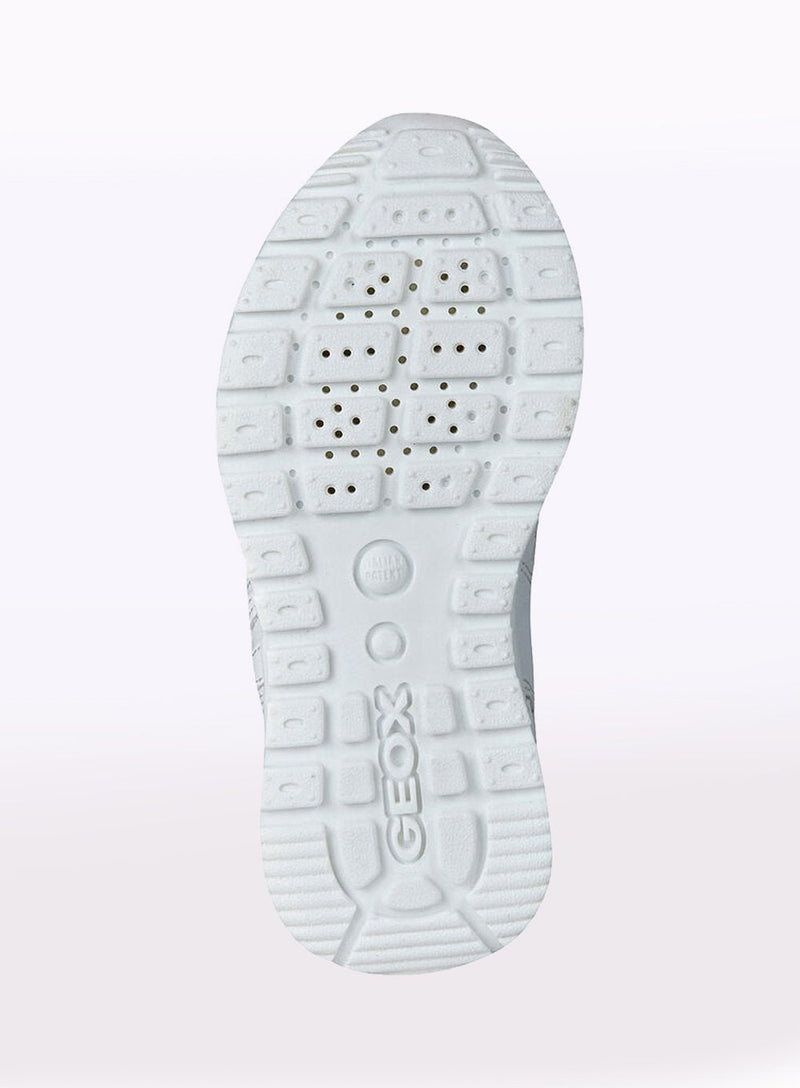 Geox Trainers Geox Jr Pavel Trainers in White