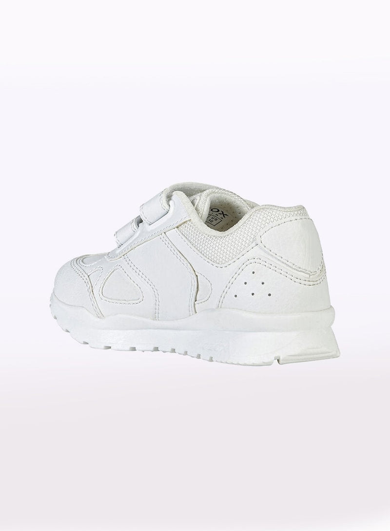 Geox Trainers Geox Jr Pavel Trainers in White