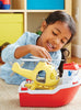 Green Toys Toy Green Toys Rescue Boat with Helicopter - Trotters Childrenswear