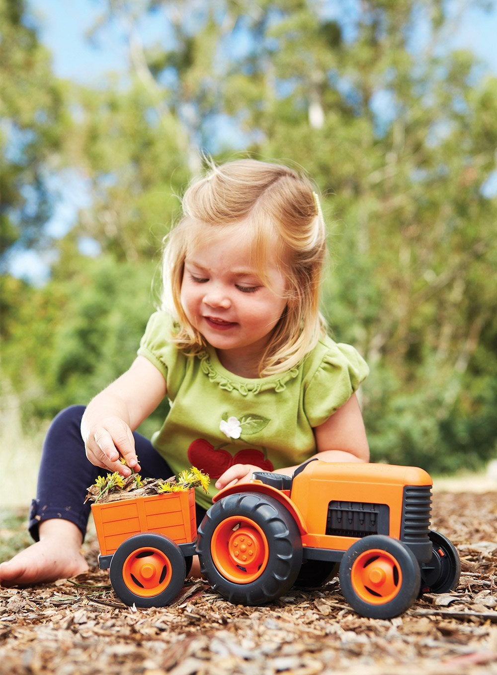 Green Toys Toy Green Toys Tractor - Trotters Childrenswear