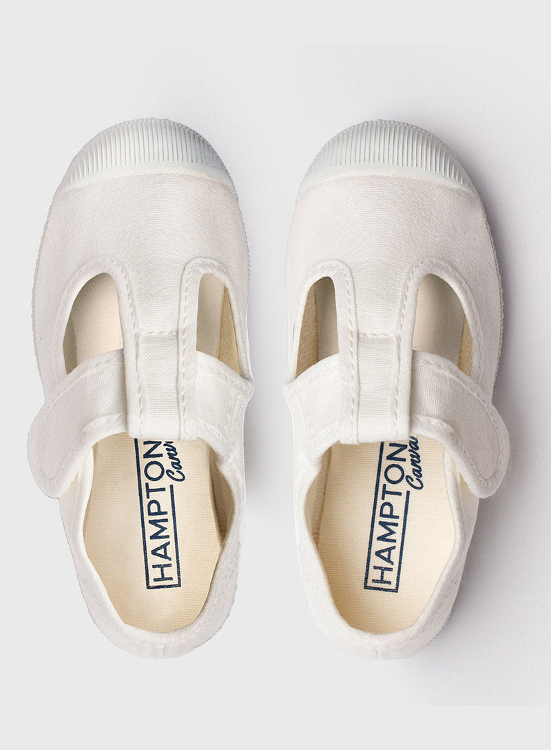 Hampton Canvas Canvas Shoes Hampton Canvas Champ Shoes in White