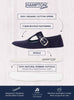 Hampton Canvas Canvas Shoes Hampton Canvas Nantucket Shoes in Navy - Trotters Childrenswear