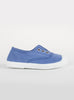 Hampton Canvas Canvas Shoes Hampton Canvas Plum Plimsolls in Cornflower