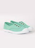 Hampton Canvas Canvas Shoes Hampton Canvas Plum Plimsolls in Mint